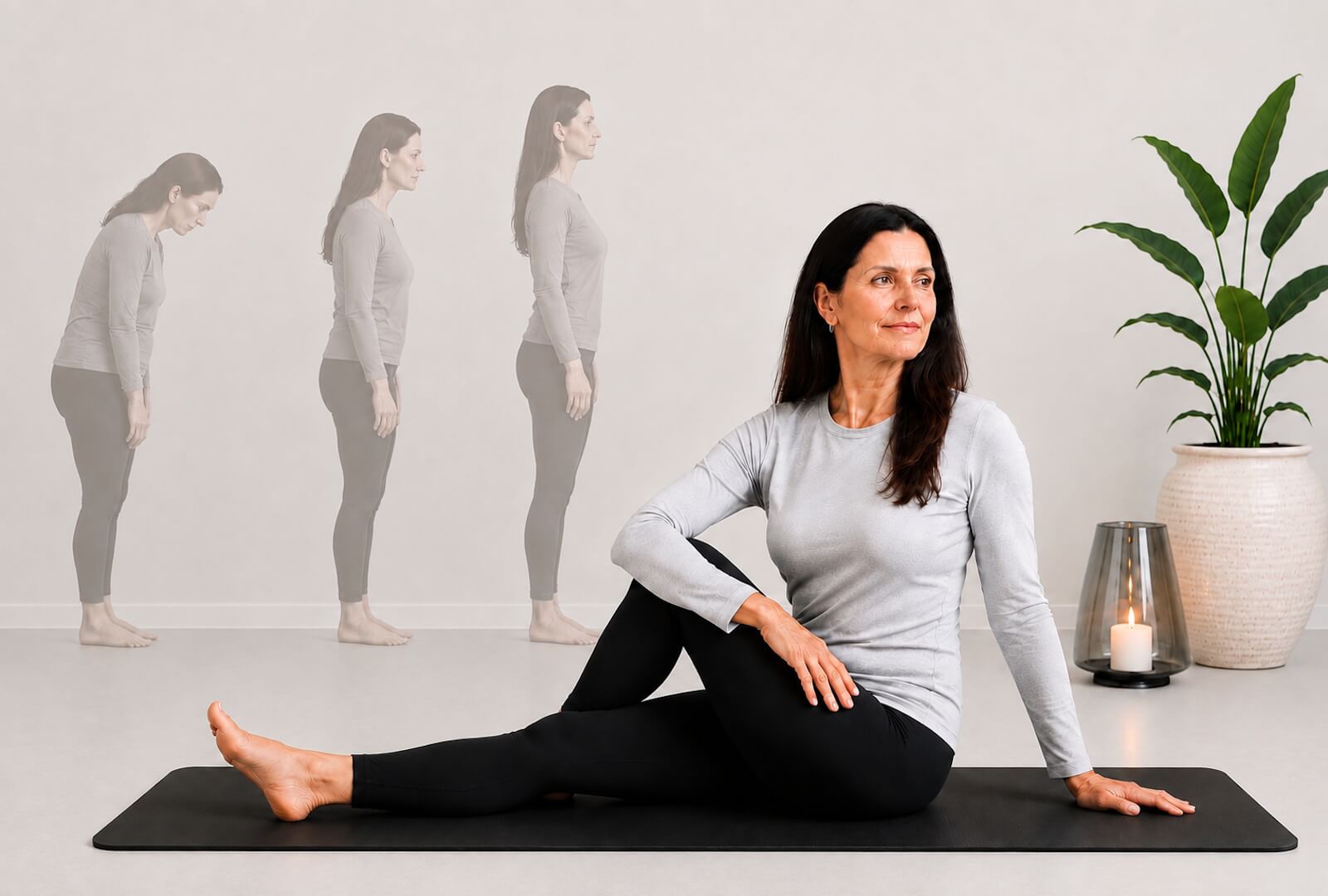 Haus Saphi - Yoga Präventionskurs - Rücken Wohl Yoga Präventionskurs - Krankenkassen finanziert