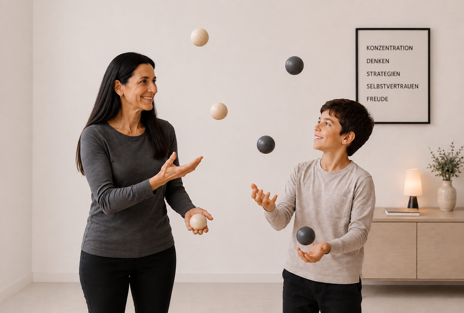 Saphi - Lerncoaching - Jonglieren Lerncoaching • Sakira Philipp, Haus Saphi